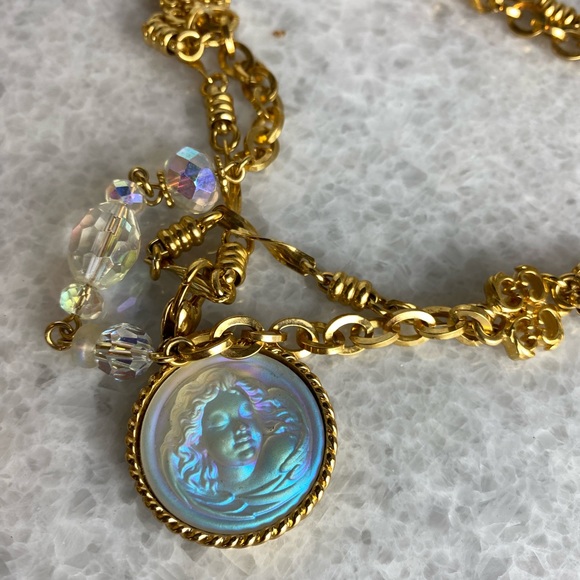 Kirk’s Folly AB angel necklace - Picture 4 of 8